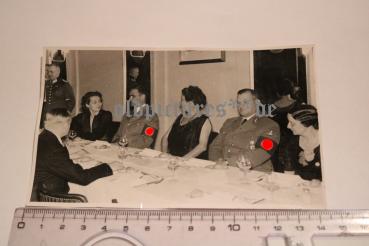 old photo - Rudolf Hess, Ernst Röhm as a guest at a banquet